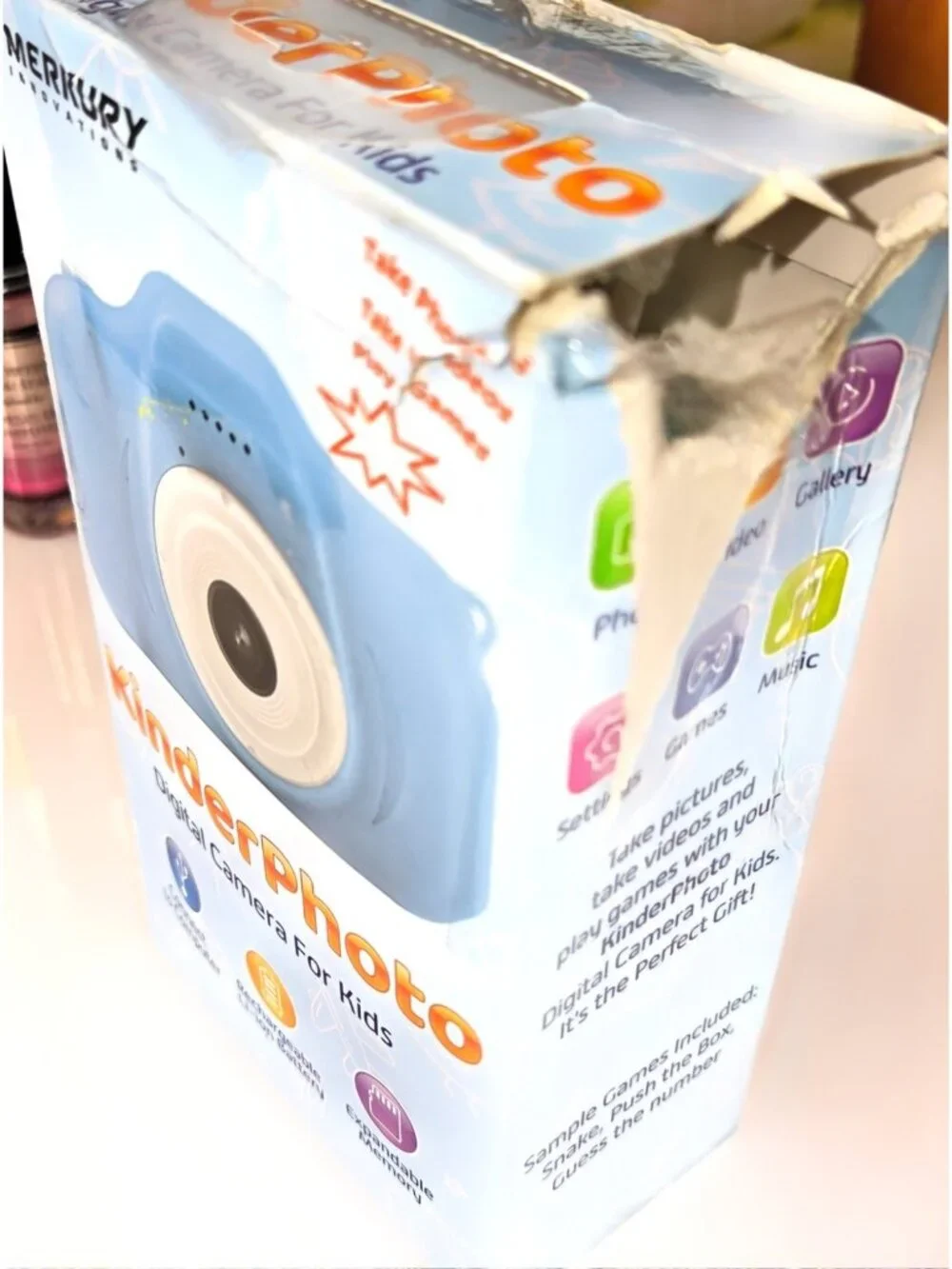KinderPhoto Digital Camera Video & Photo Capture Kids Merkury Innovations